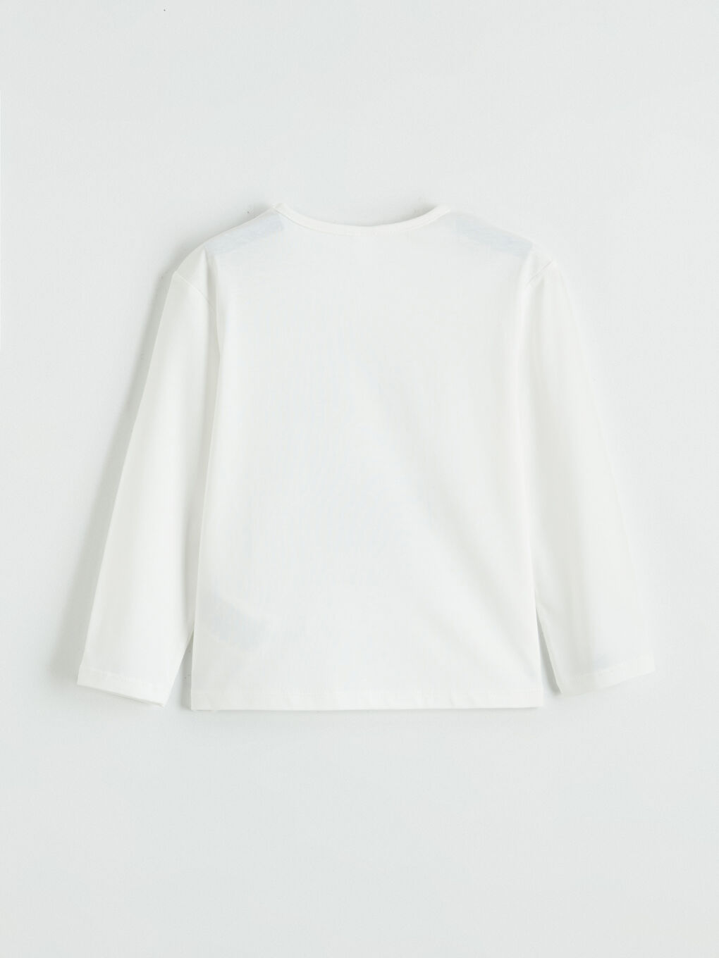 Ekru Atatürk Baskılı Kız Çocuk Tişört-3