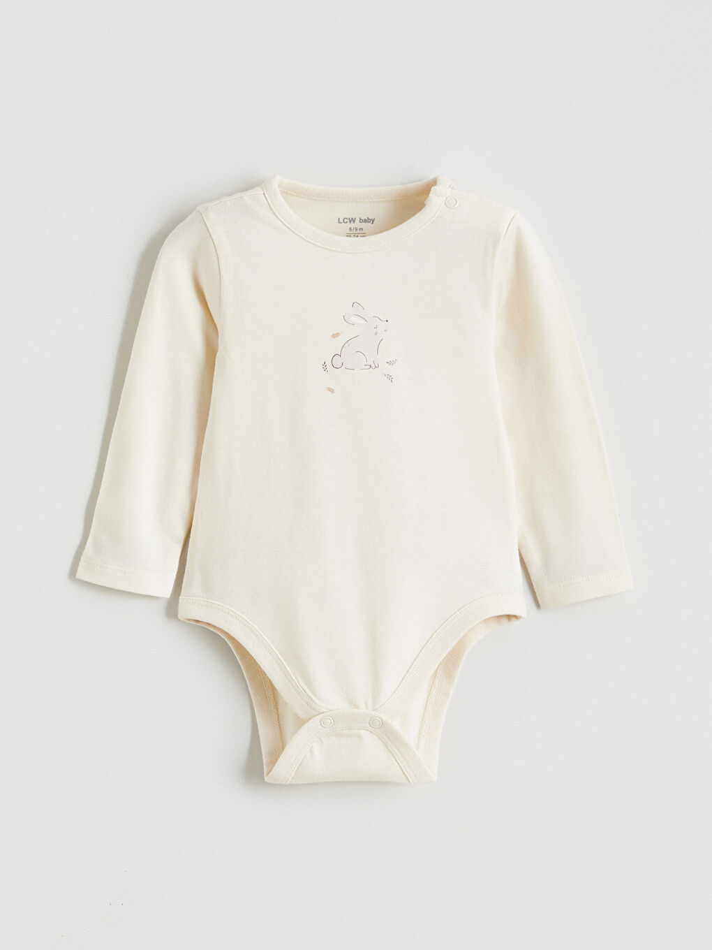 Basic Erkek Bebek Çıtçıtlı Body ve Patikli Pantolon-1