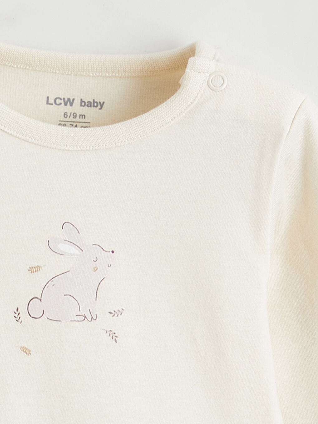 Basic Erkek Bebek Çıtçıtlı Body ve Patikli Pantolon-2