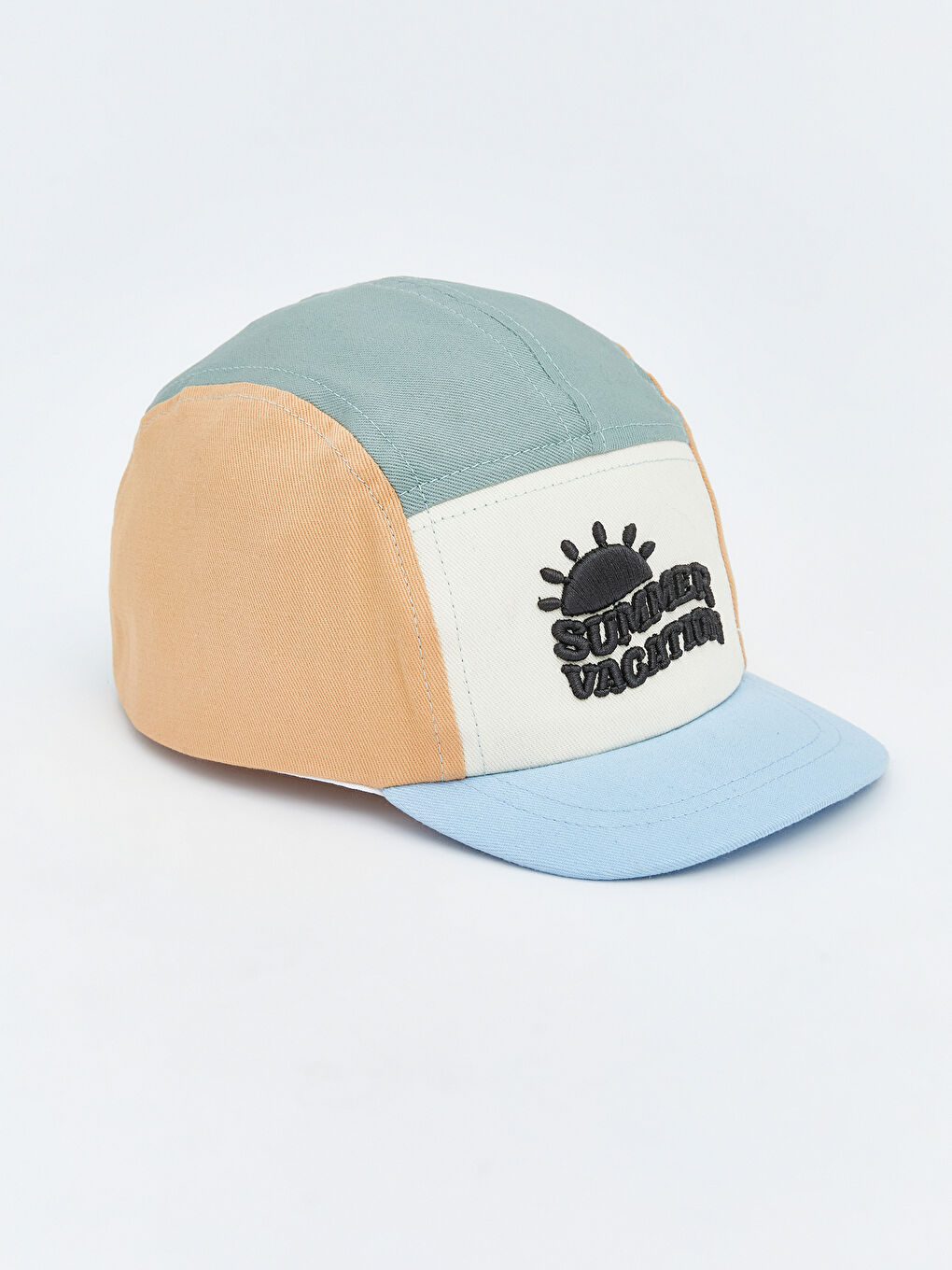 Karışık Summer Nakışlı Erkek Bebek Kep Şapka -1