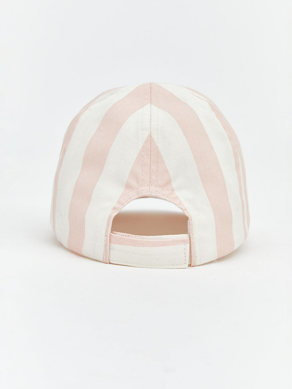 Pembe Kiraz Nakışlı Kız Bebek Kep Şapka -2