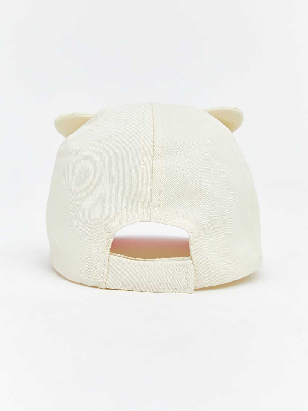 ჩვილი გოგონა კრემისფერი კეპი-2