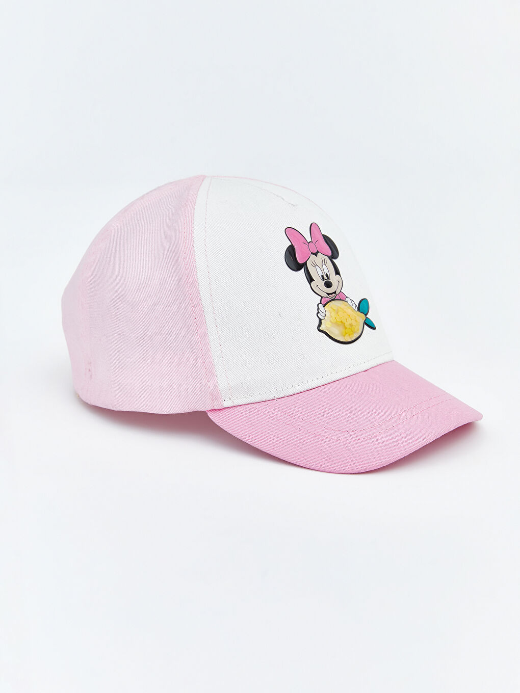 Karışık Minnie Mouse Nakışlı Kız Bebek Kep Şapka -1