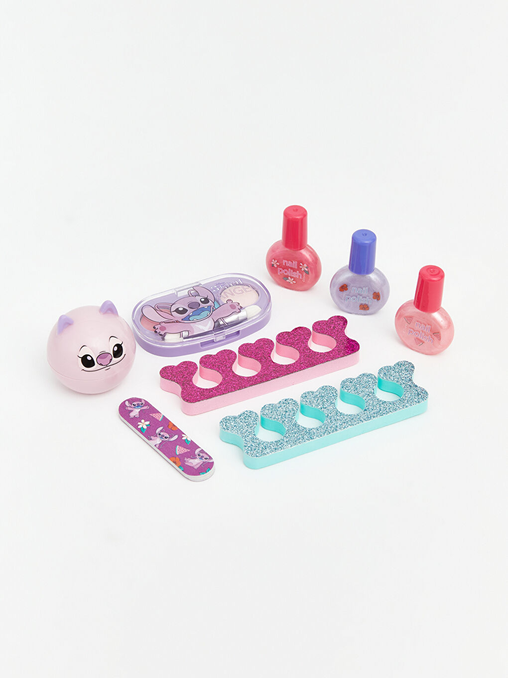 Stitch Baskılı Kız Çocuk Makyaj Seti-1