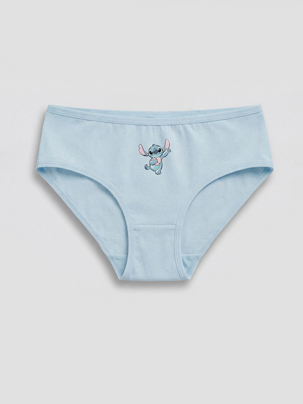 Mavi Stitch Baskılı Kız Çocuk Külot