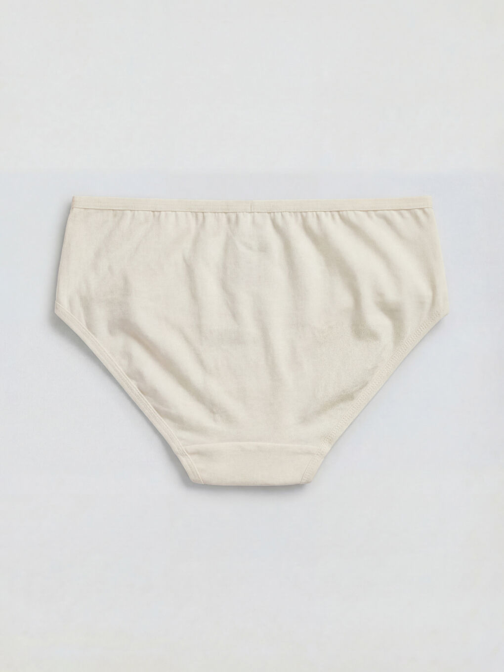 Ekru Baskılı Kız Çocuk Külot-1