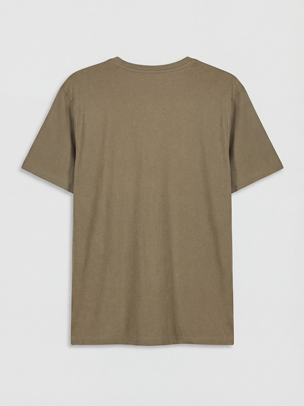 Crew Neck Printed Men's T-shirt-5