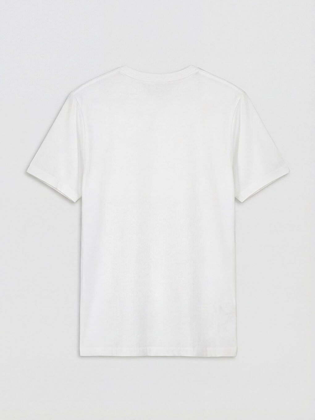 Crew Neck Printed Men's T-Shirt-5