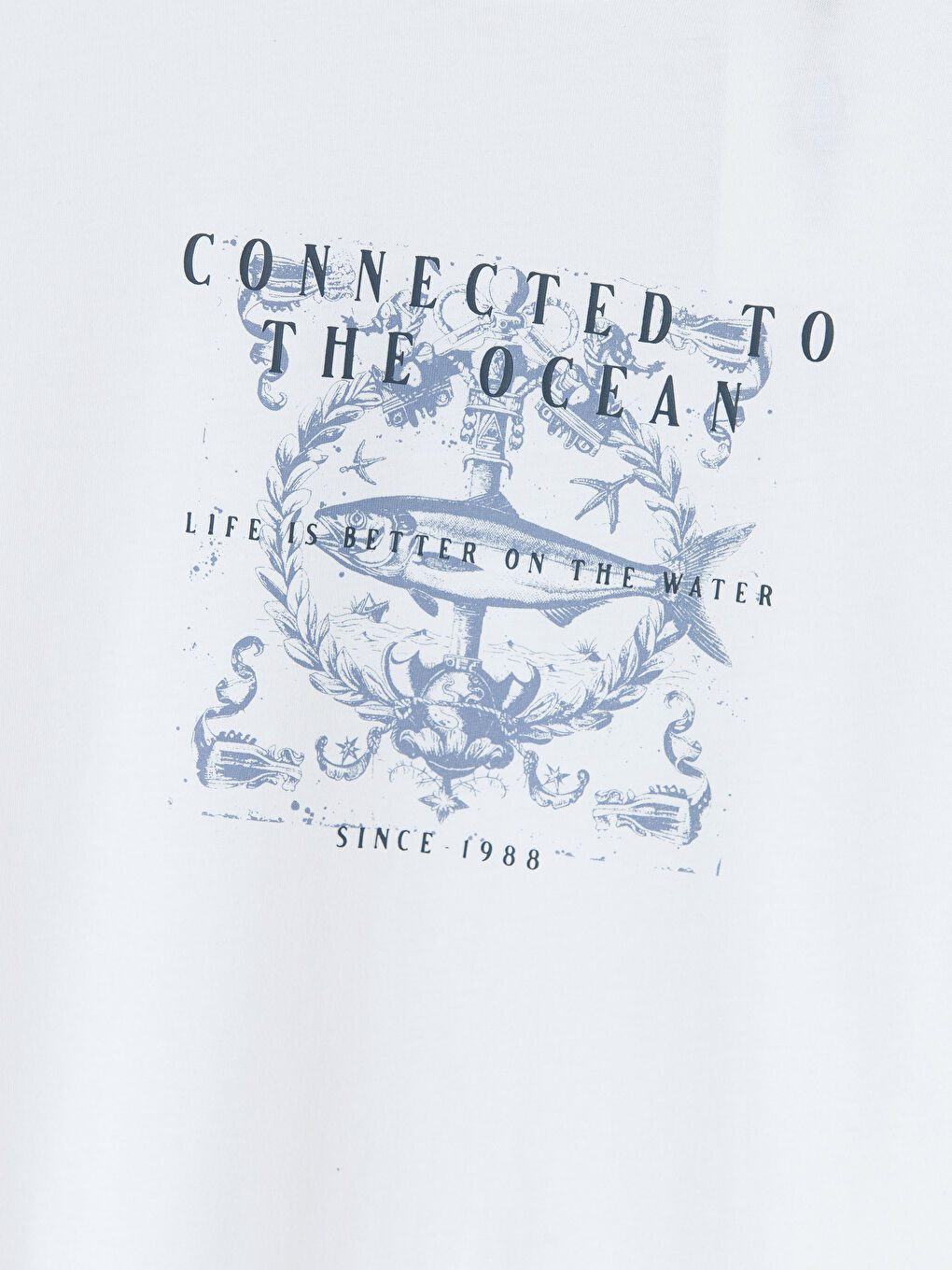 Crew Neck Printed Men's T-Shirt-6