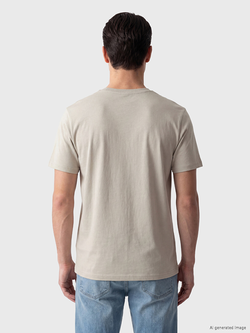 Crew Neck Antalya Printed Men's T-Shirt-3