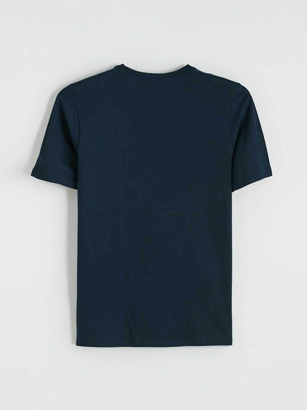 Άνδρας ΜΠΛΕ ΜΑΡΙΝ Μπλουζάκι-5