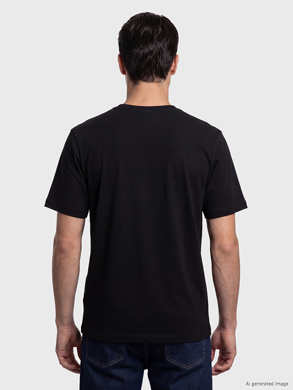 Crew Neck Antalya Printed Men's T-Shirt-3