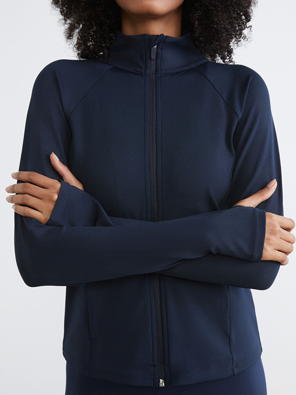 كنزة بسحاب كحلي امرأة-2