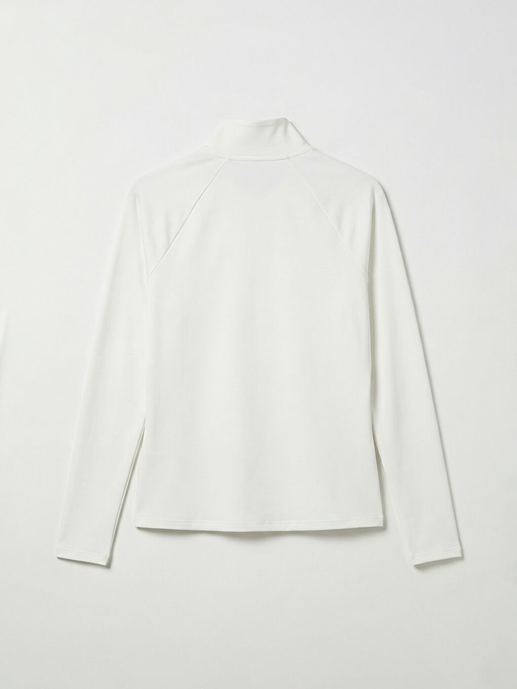 Γυναικείο φούτερ με ψηλό λαιμό, φερμουάρ και οπές για τους αντίχειρες.-5