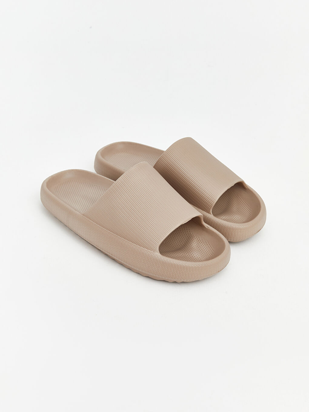 Bej Tek Bantlı Kadın Terlik