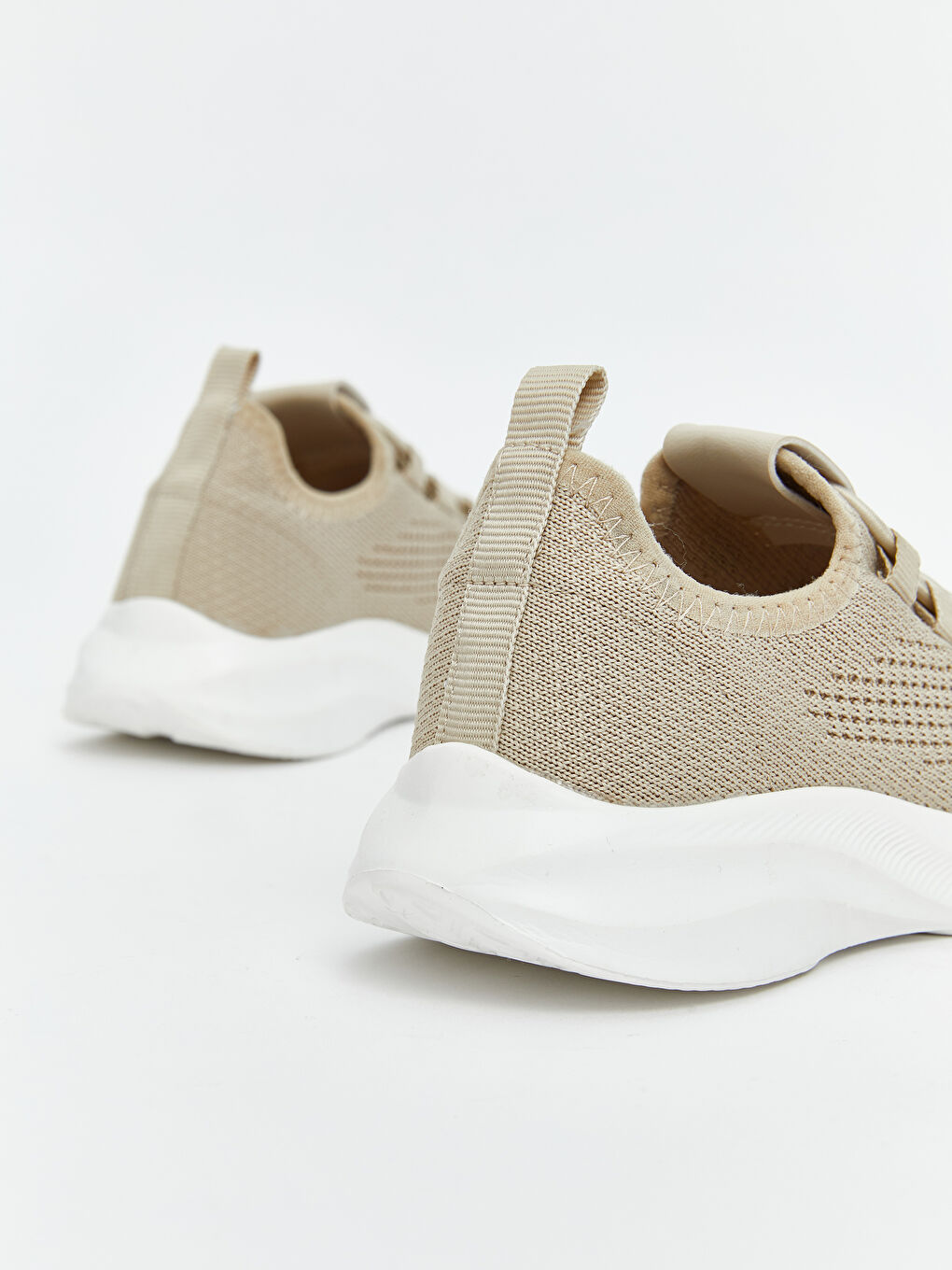 Bej File Detaylı Erkek Çocuk Spor Ayakkabı-4