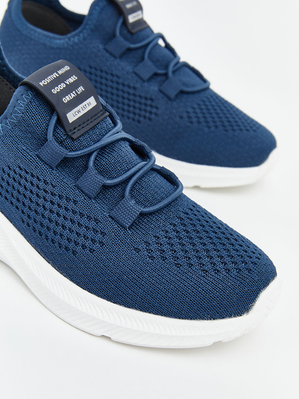 Mavi File Detaylı Erkek Çocuk Spor Ayakkabı-2