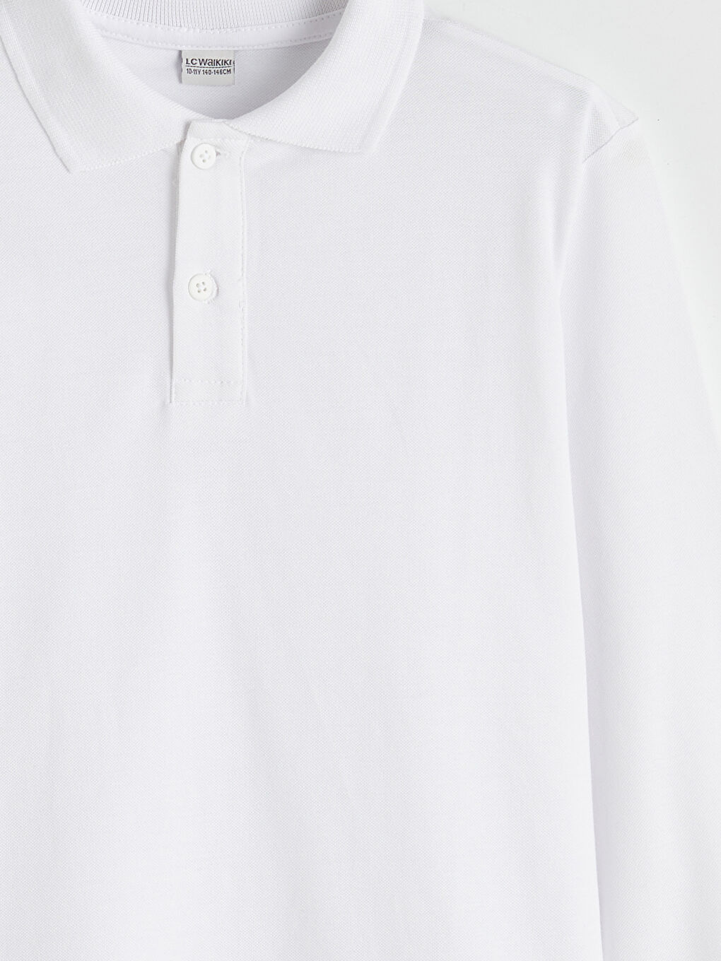 T-shirt à manches longues à col polo pour garçon-2