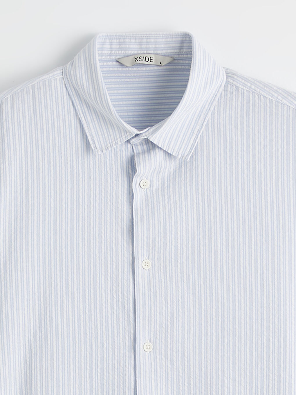 Muška košulja regular kroja sa izgledom lana-5