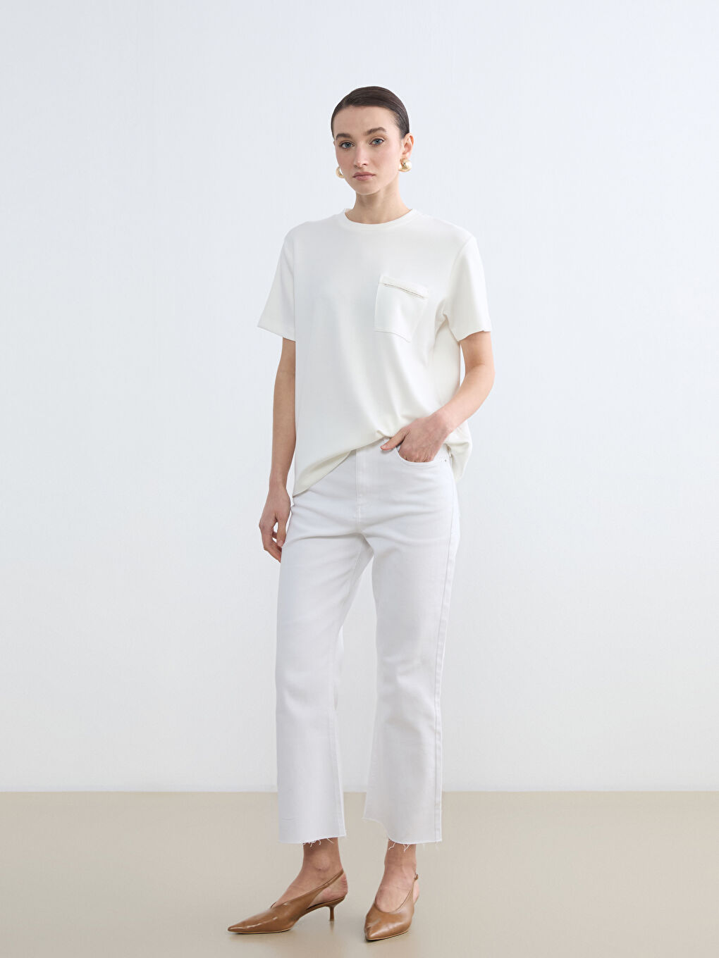 Crop Flare Women's Jeans