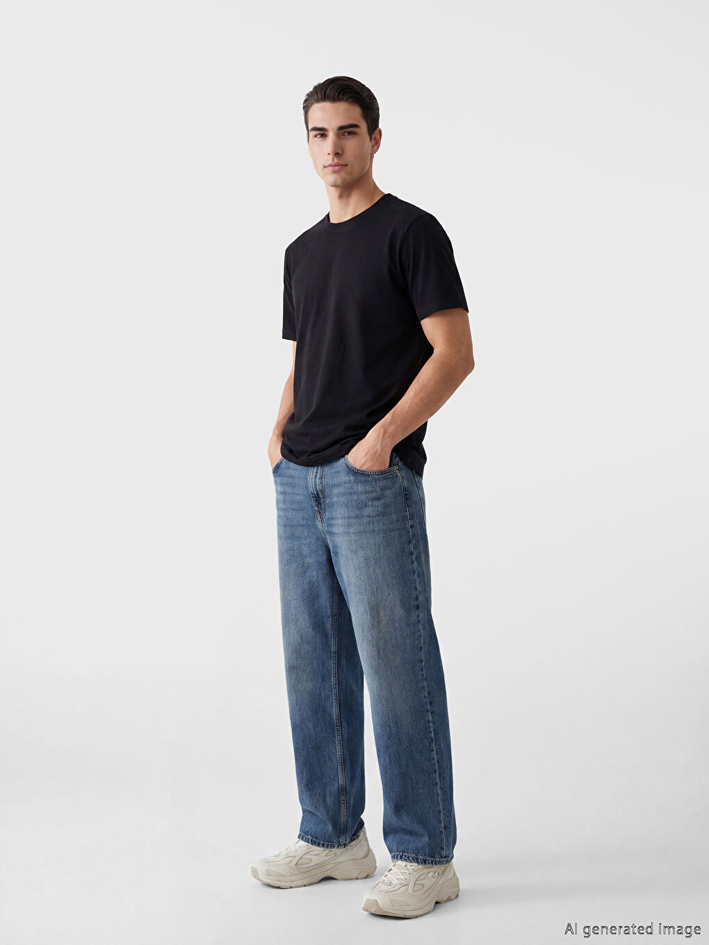 Crew Neck Men's T-Shirt-1