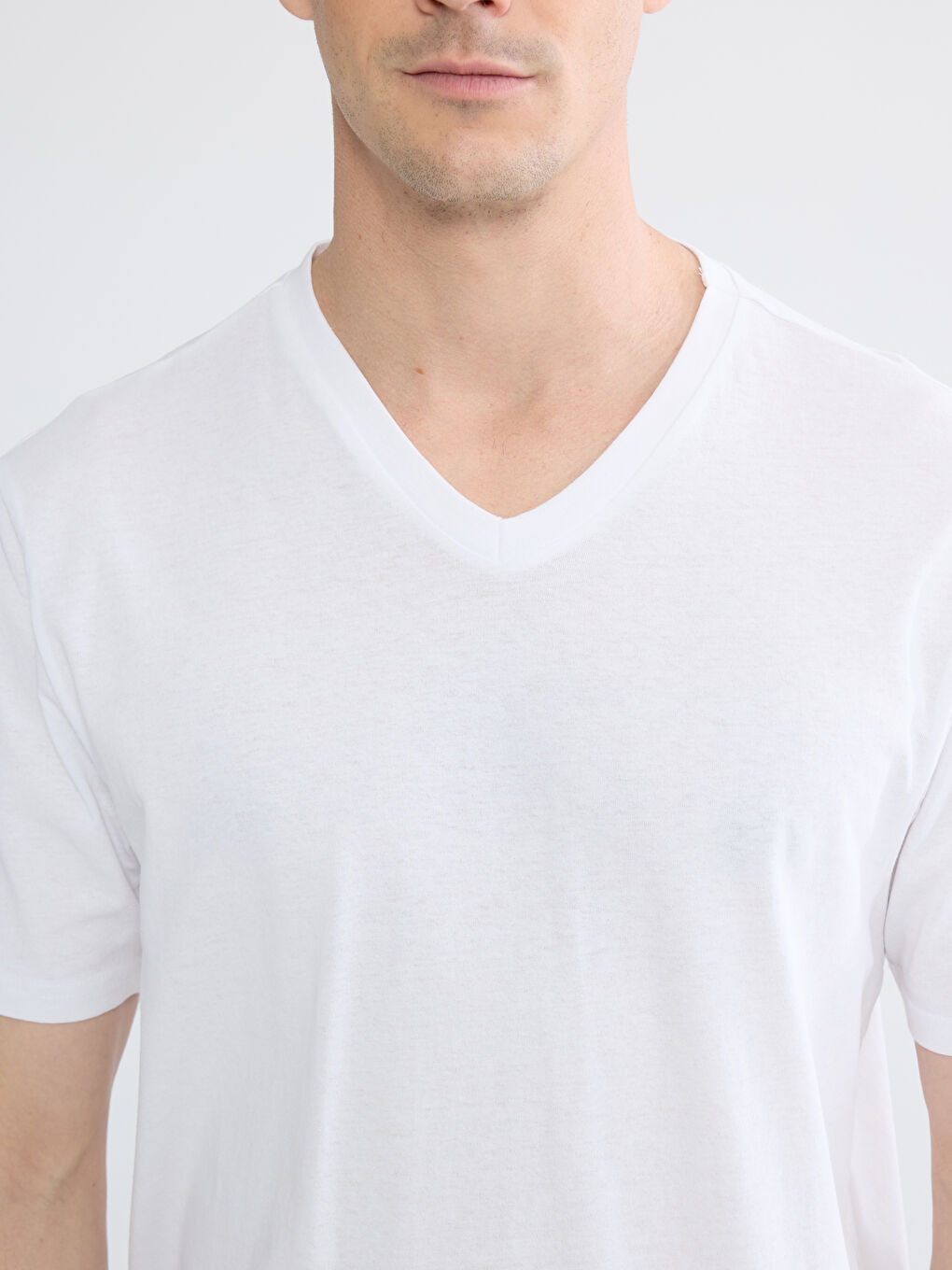 Men's V-Neck Tee-2
