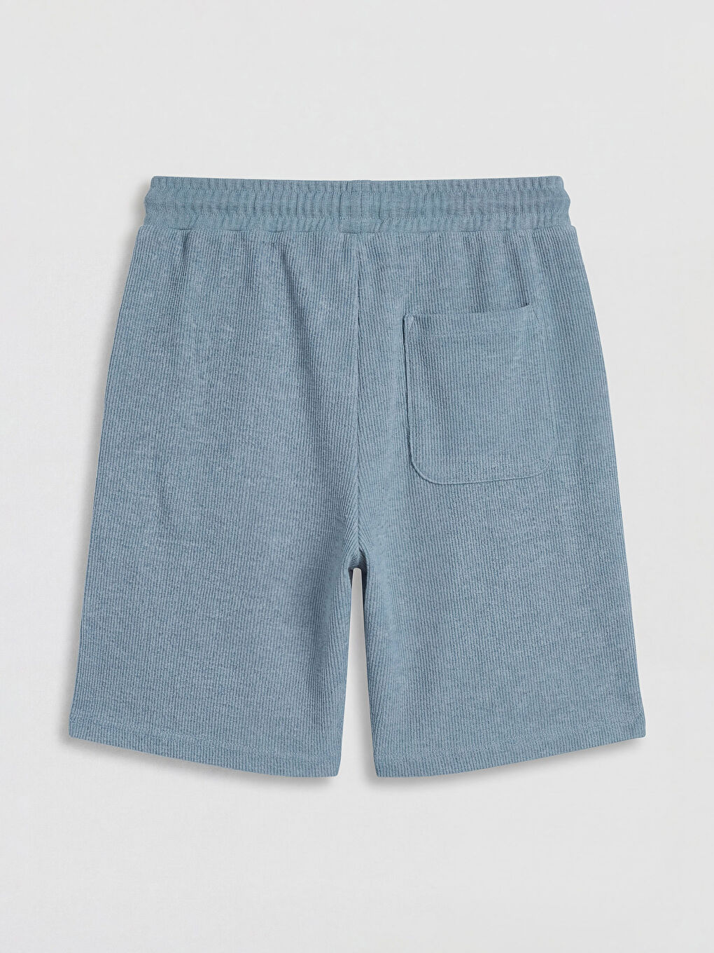 Mavi Standart Kalıp Erkek Şort-1