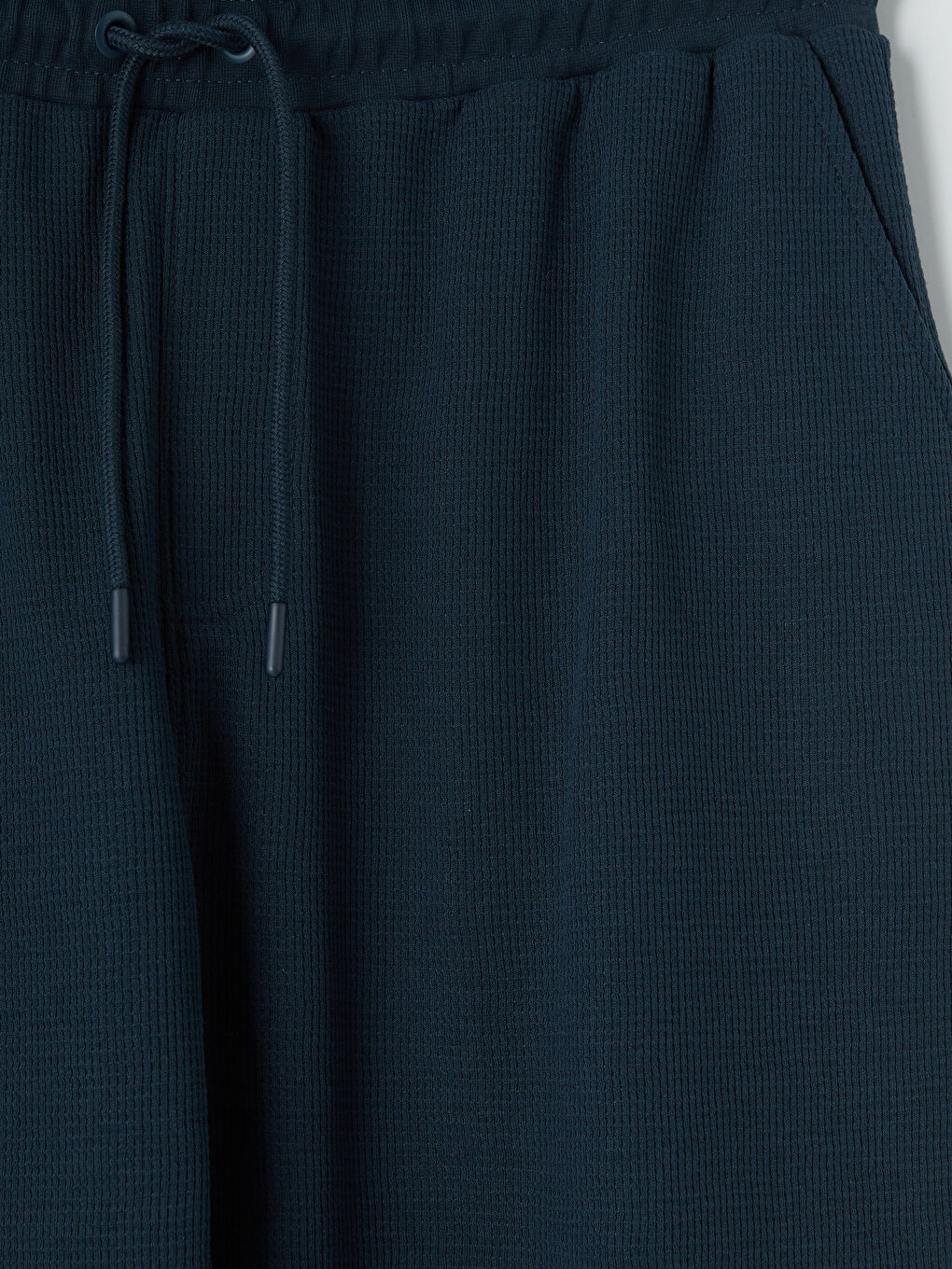 Petrol Standart Kalıp Erkek Şort-2