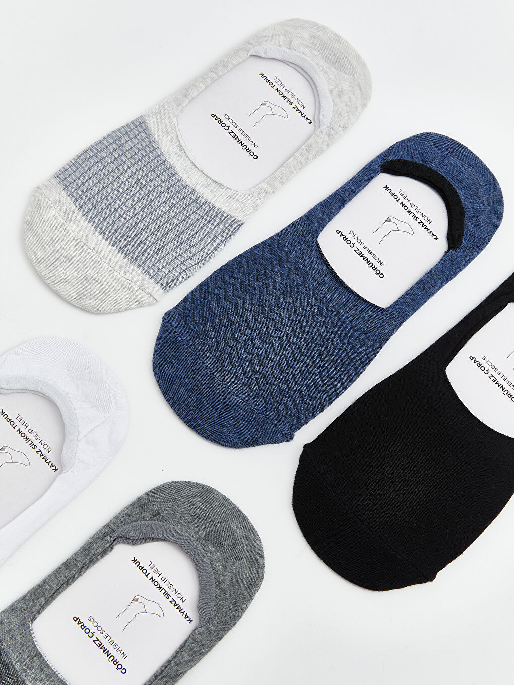 Karışık Erkek Babet Çorap 5'li-2