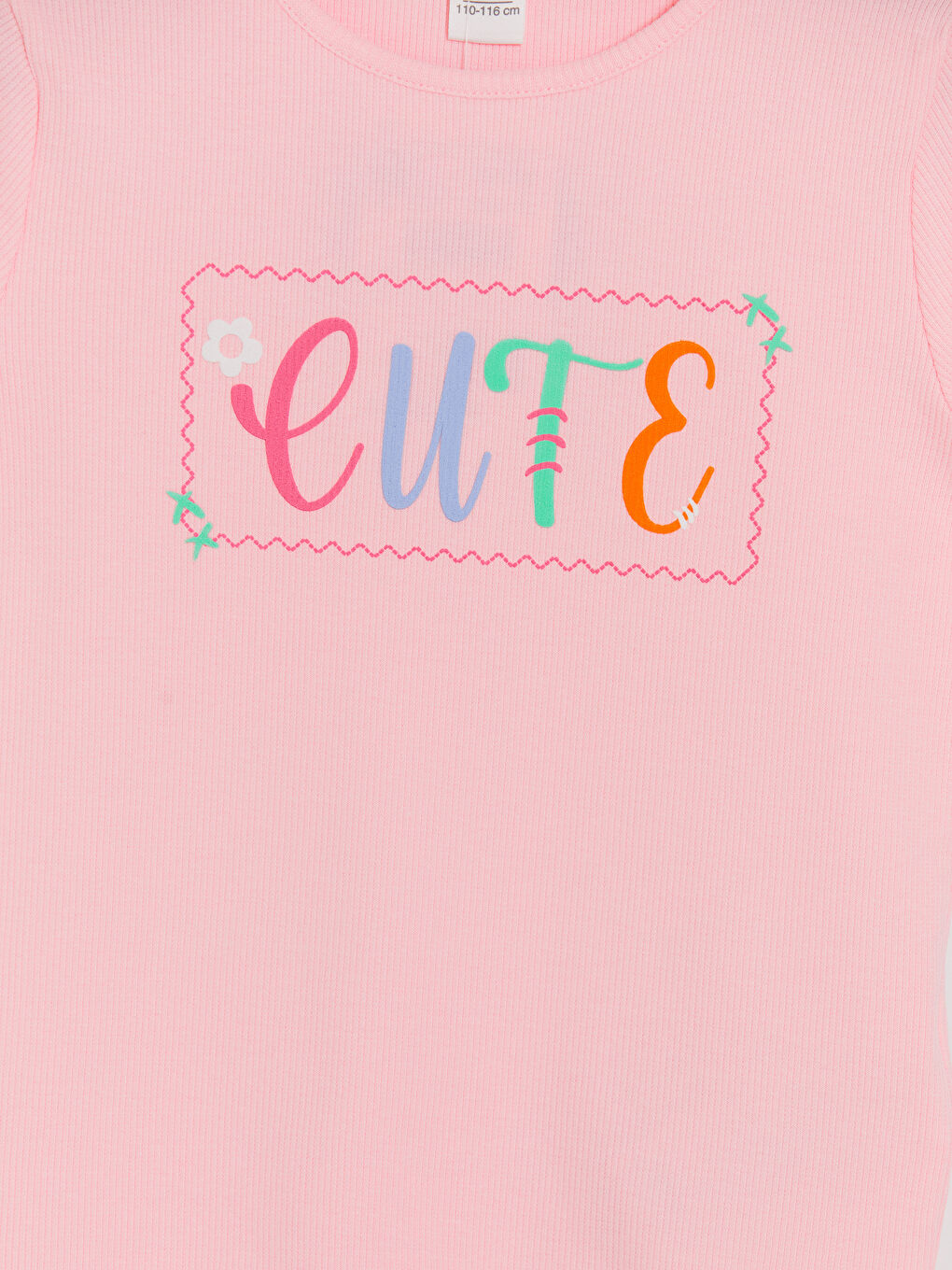 تيشيرت وردي فتاة-3