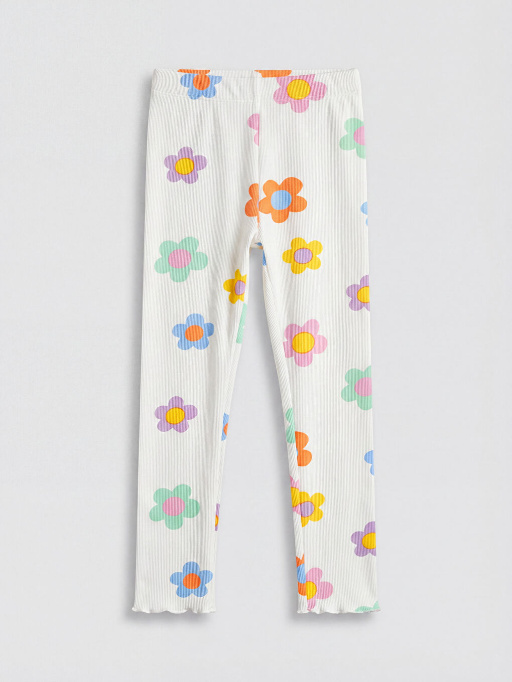 Girls' Two-Pack Leggings with Elastic Waistband-1