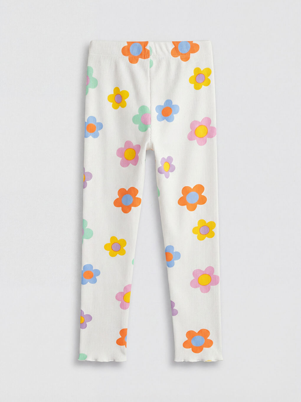 Girls' Two-Pack Leggings with Elastic Waistband-2