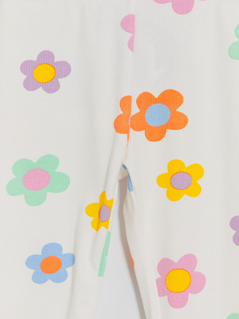 Girls' Two-Pack Leggings with Elastic Waistband-3