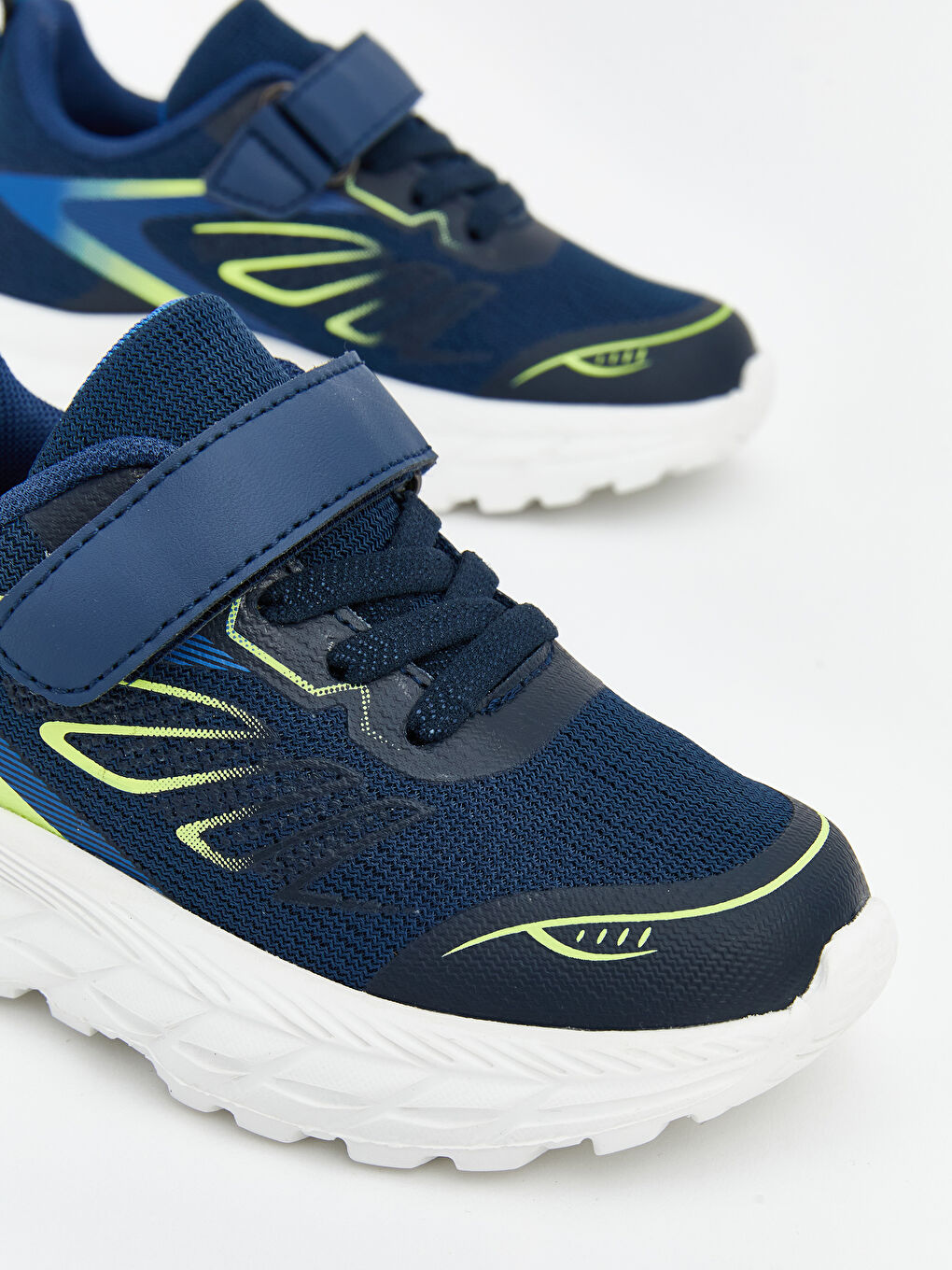 Bağcık ve Cırt Cırtlı Erkek Bebek Spor Ayakkabı-2