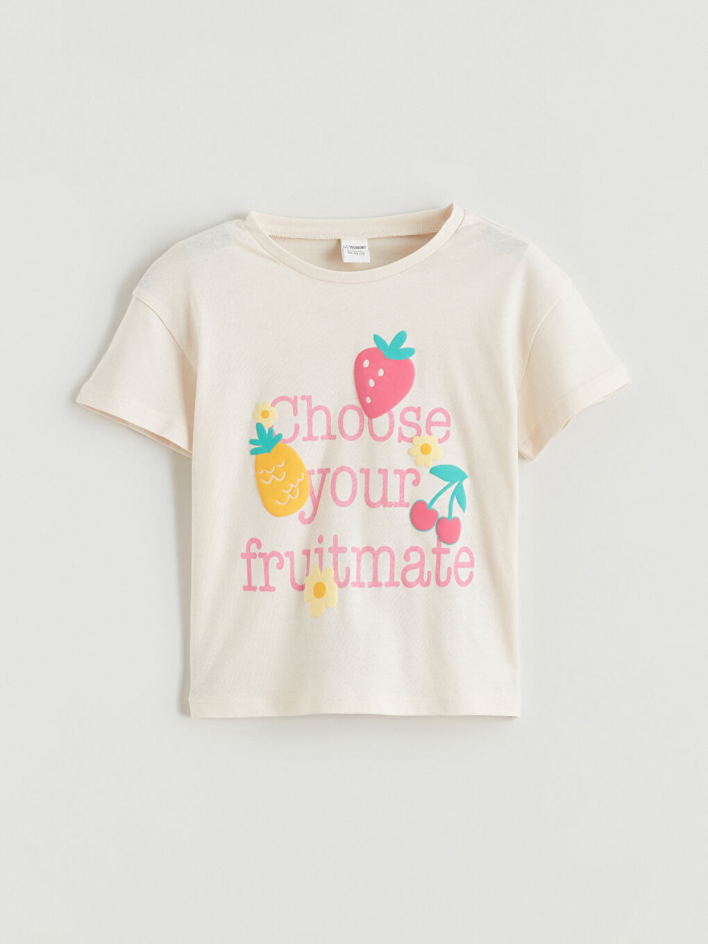 Štampana dečija majica od džersija i helanke-1