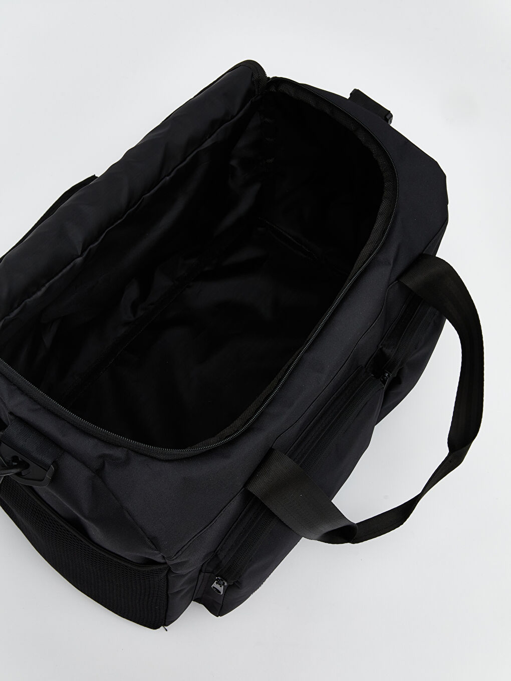 Siyah Baskılı Erkek Spor Çantası-3