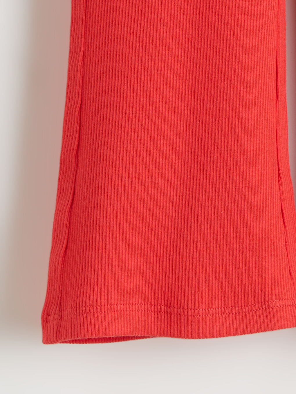 Ribbon-Print Tee and Leggings Set for Girls-5