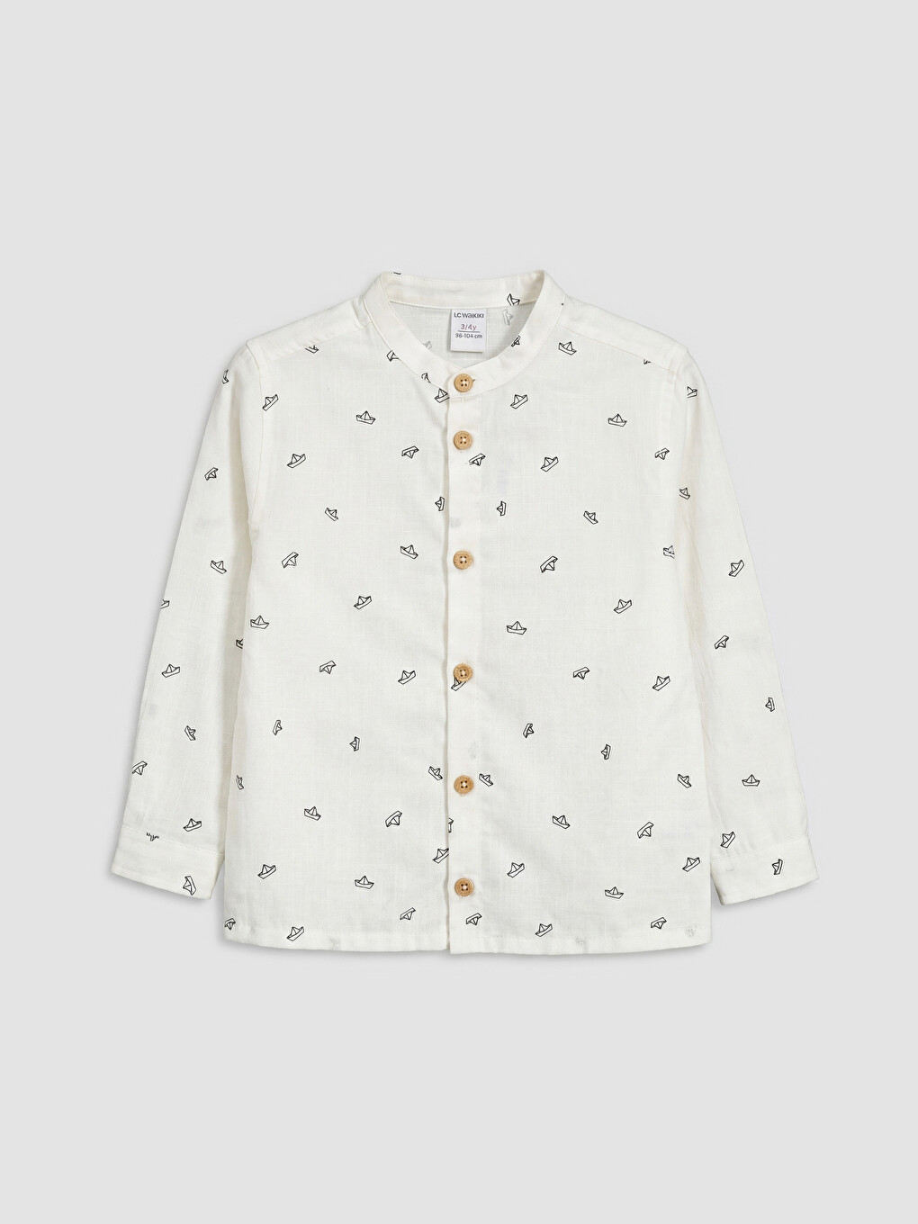 Hakim Yaka Boys' Poplin Shirt