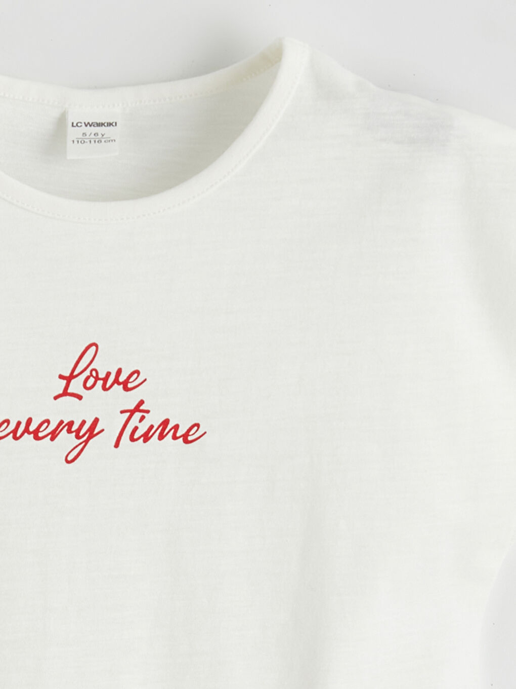 Crew Neck Printed Girl Blouse and Pants-2