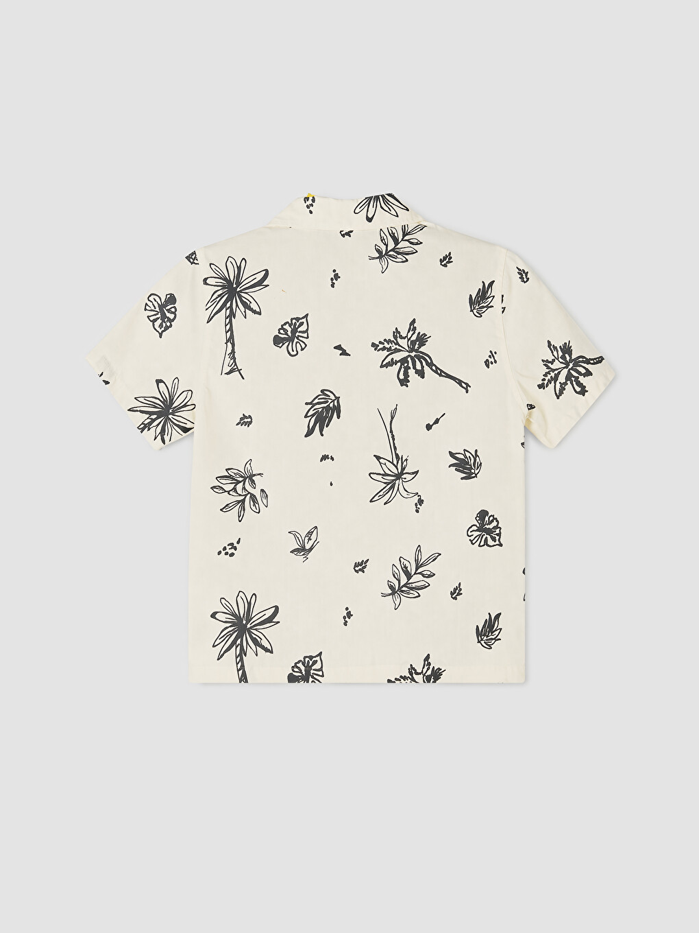 Printed Short Sleeve Boys' Shirt-1