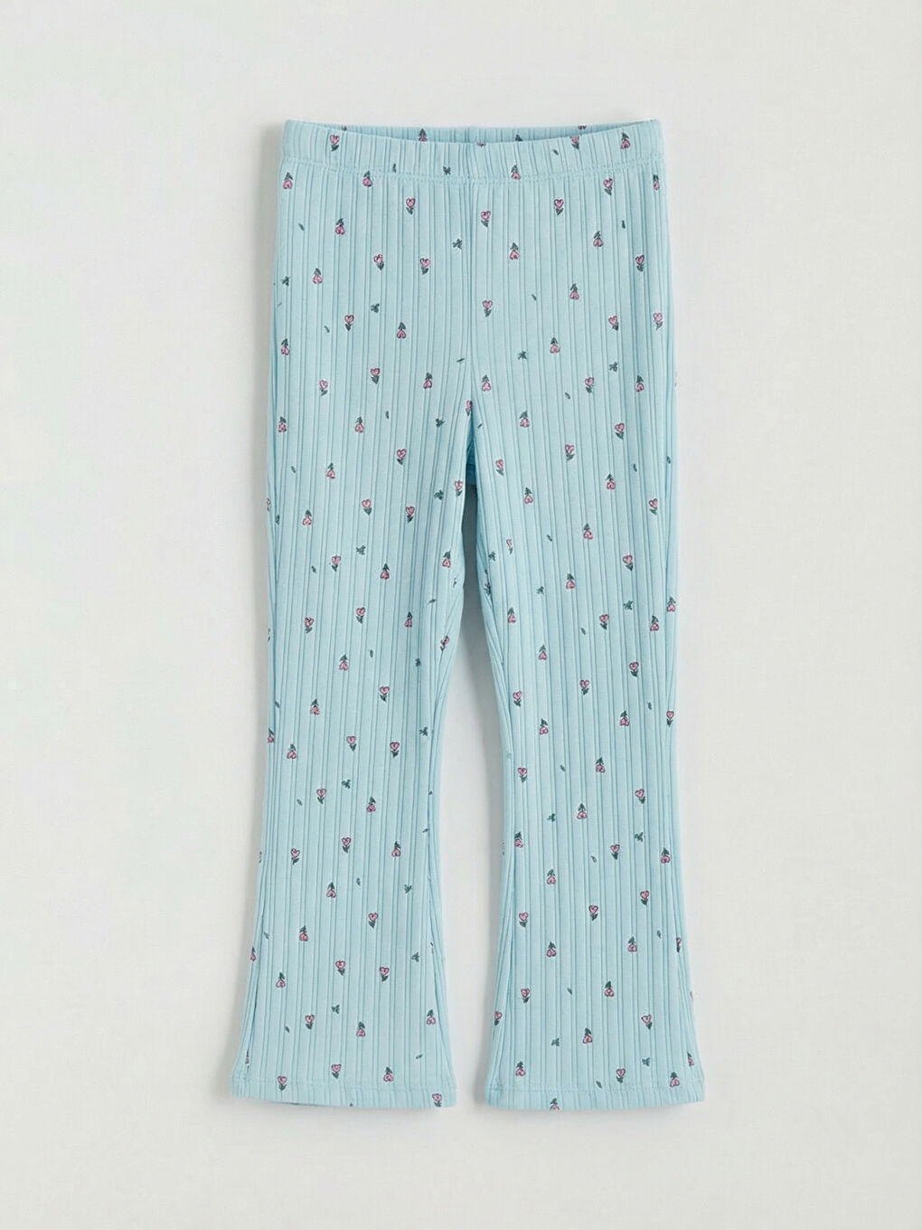 Floral Print Girl's Tank Top Set-3