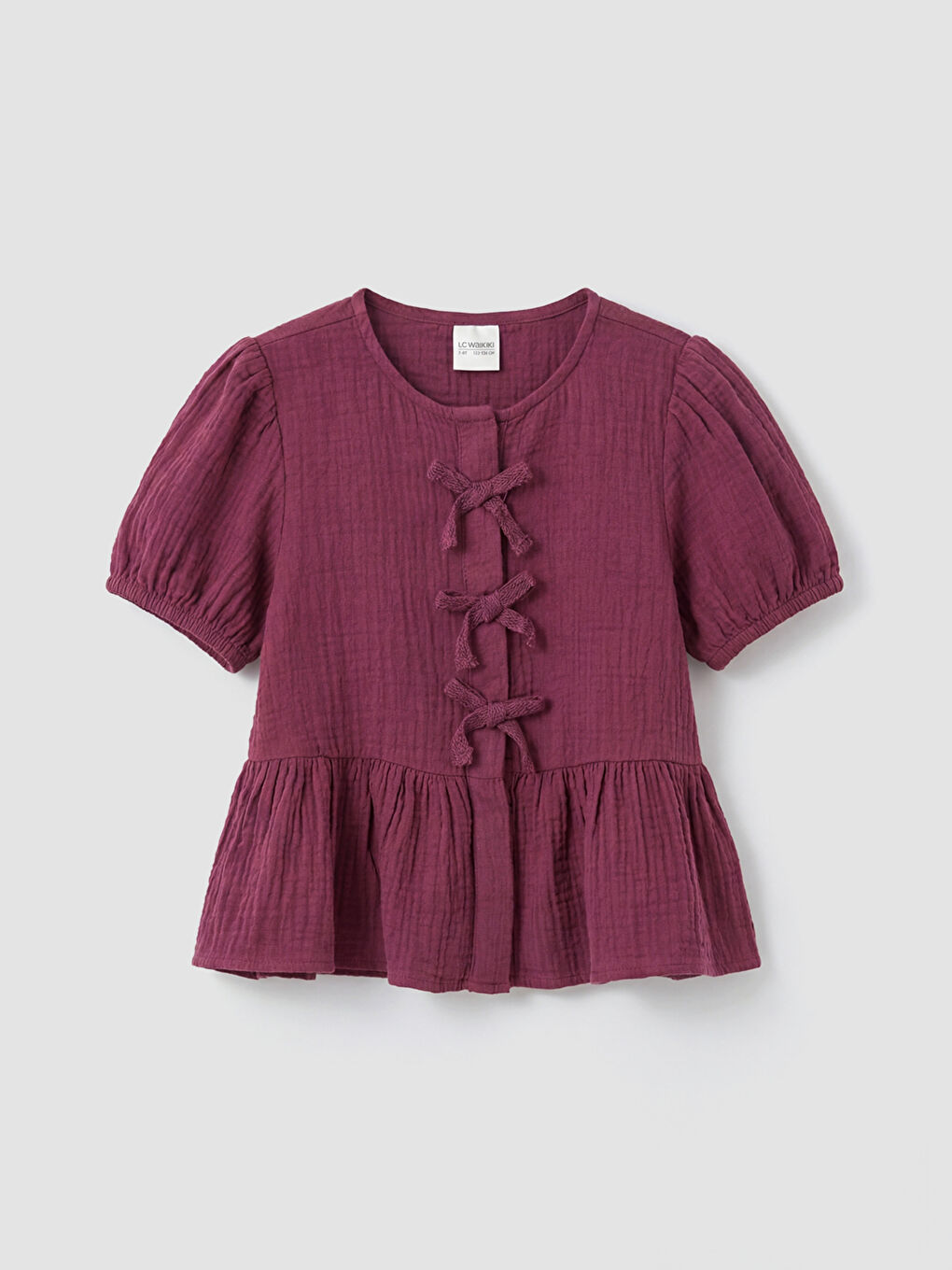 Crew Neck Girl Set-1