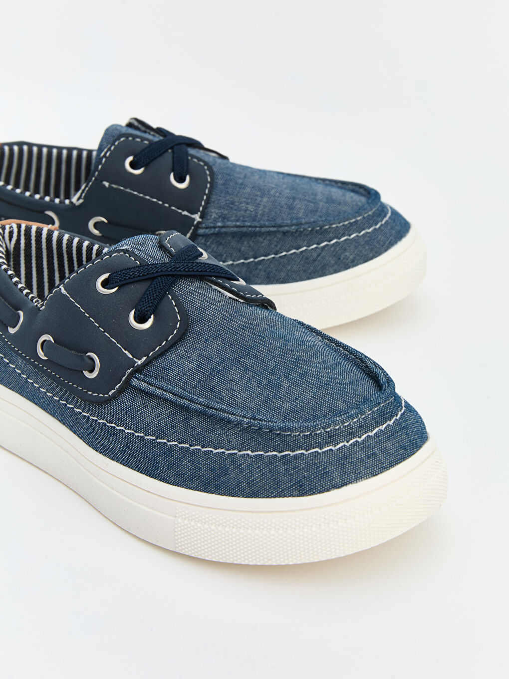 Lacivert Bağcıklı Erkek Bebek Spor Ayakkabı-2