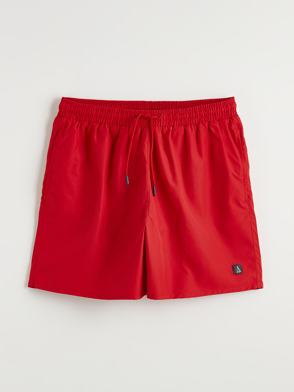 Kırmızı Kısa Boy Erkek Yüzme Şort-3