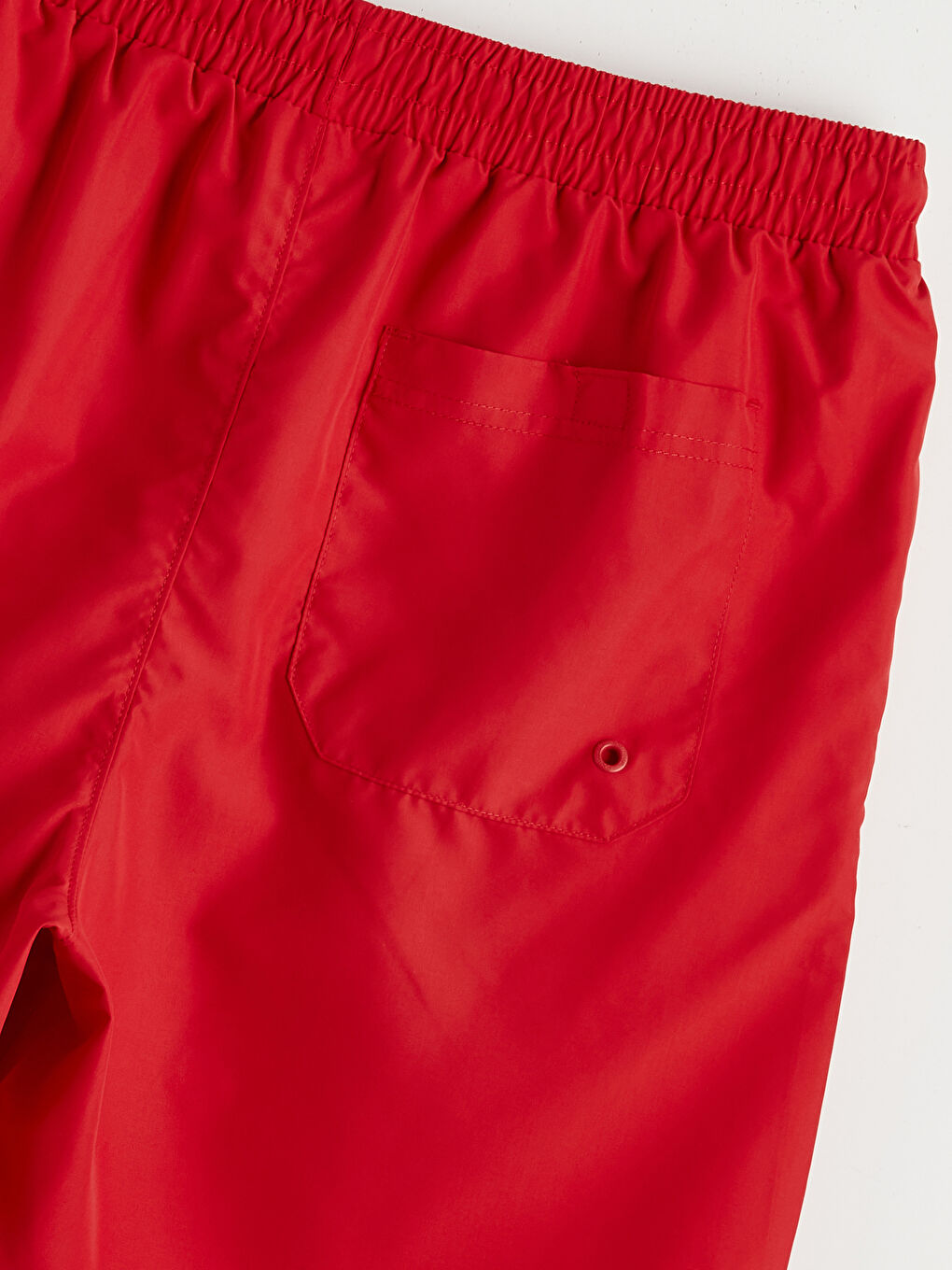 Kırmızı Kısa Boy Erkek Yüzme Şort-4