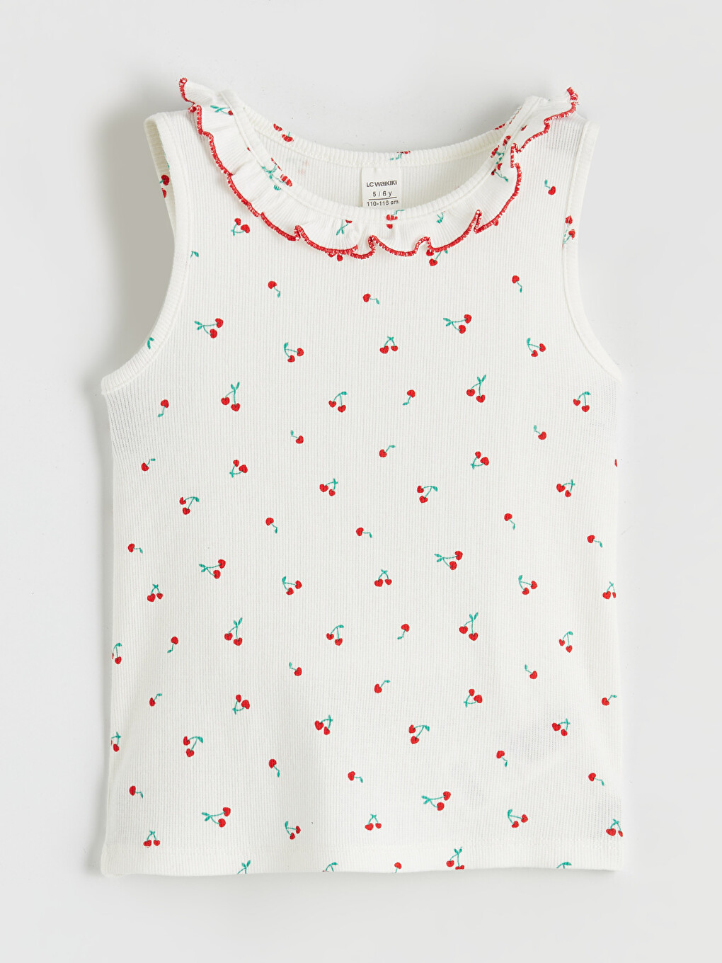 Printed Girls' Vest 2 Pack-6