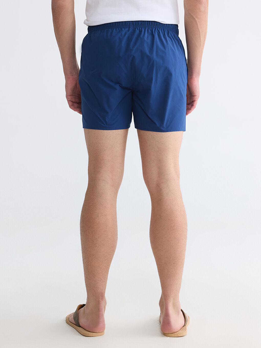 Lacivert Kısa Boy Erkek Deniz Şortu-3