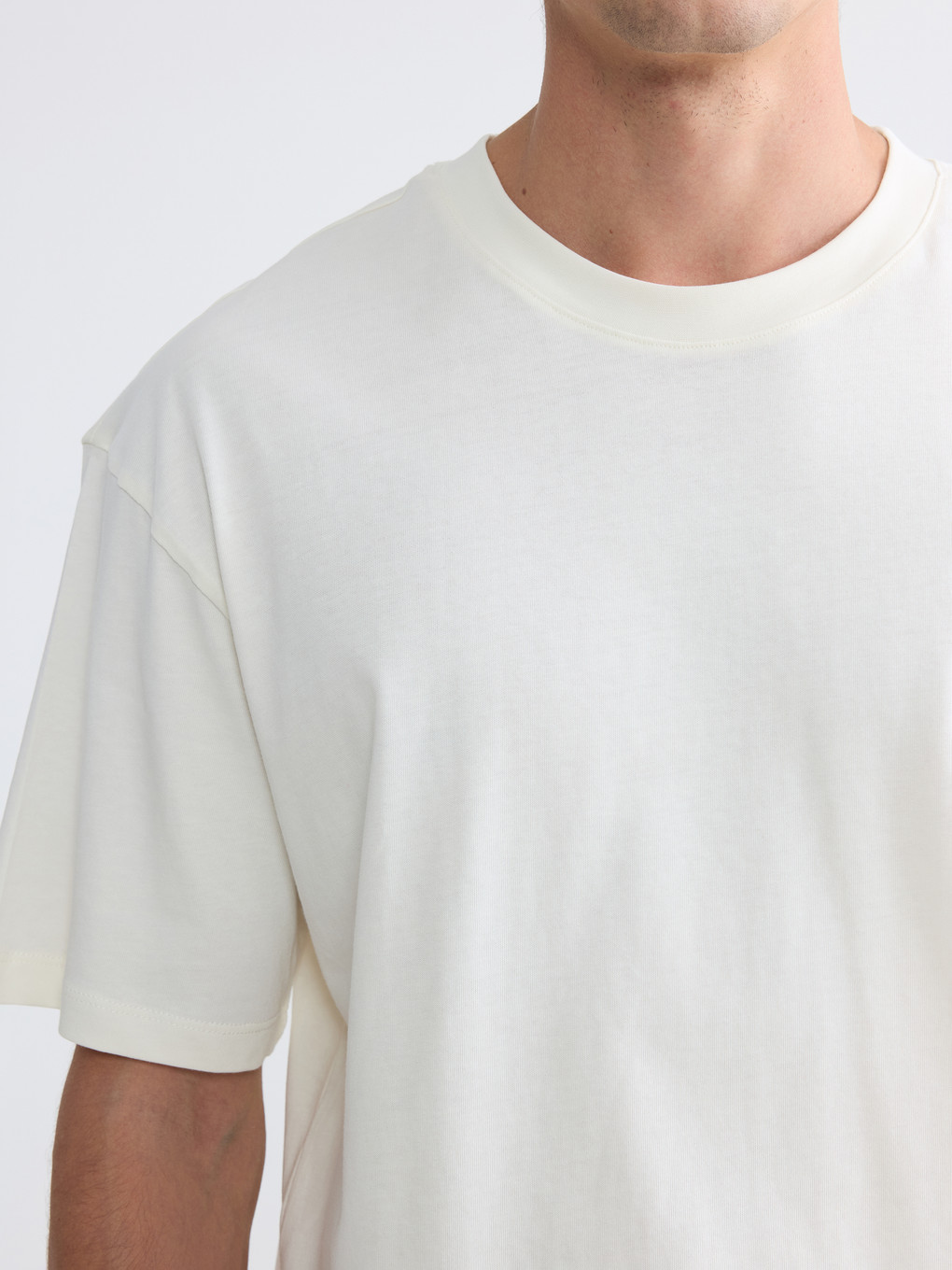 Crew Neck Jersey Men's T-shirt-2