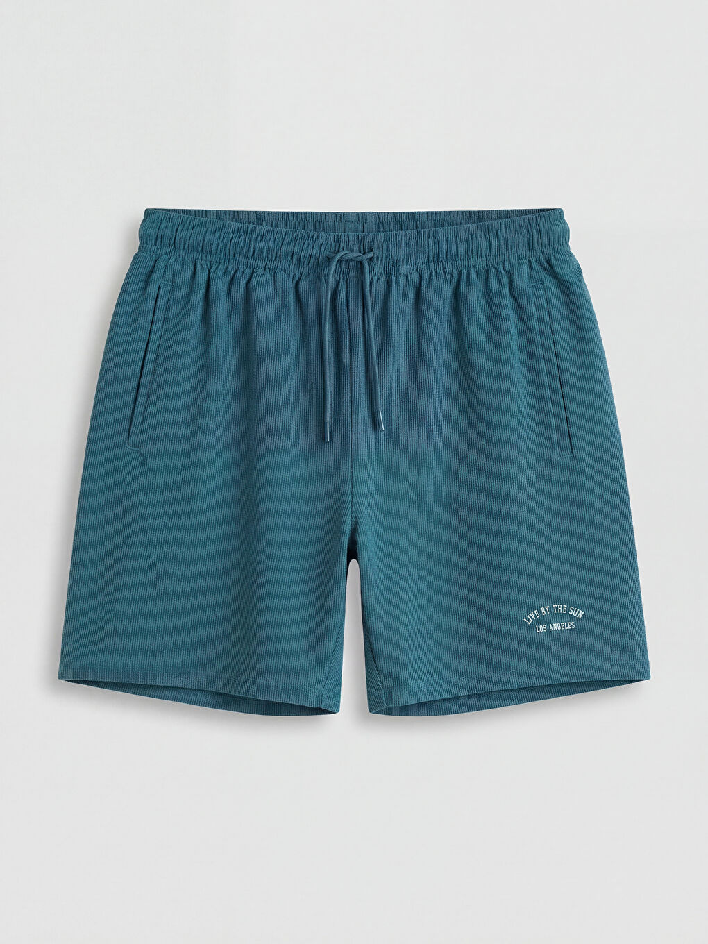 Petrol Baskılı Erkek Pijama Takımı