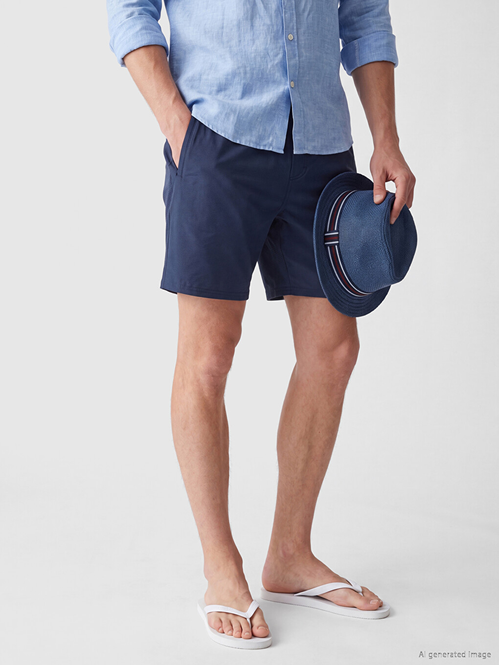 Short Los Angeles Printed Men's Swimming Shorts
